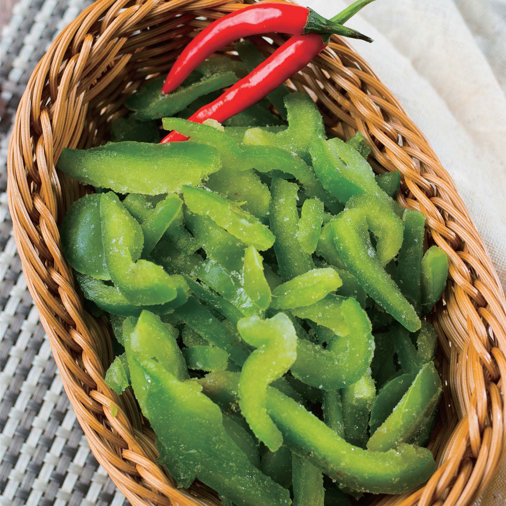 frozen green pepper