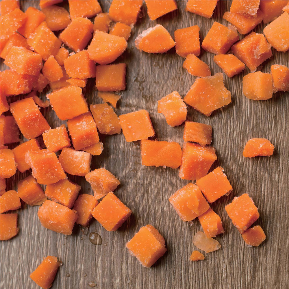 Frozen carrot（diec，cut，