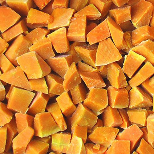 Frozen pumpkin dice